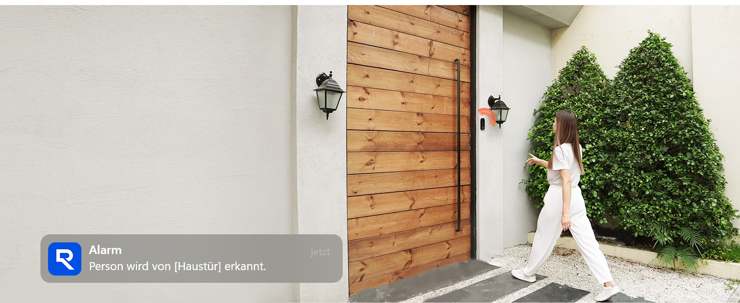Reolink Video Doorbell PoE Video-Türklingel mit Chime und 180°-Weitwinkel – Detail 2