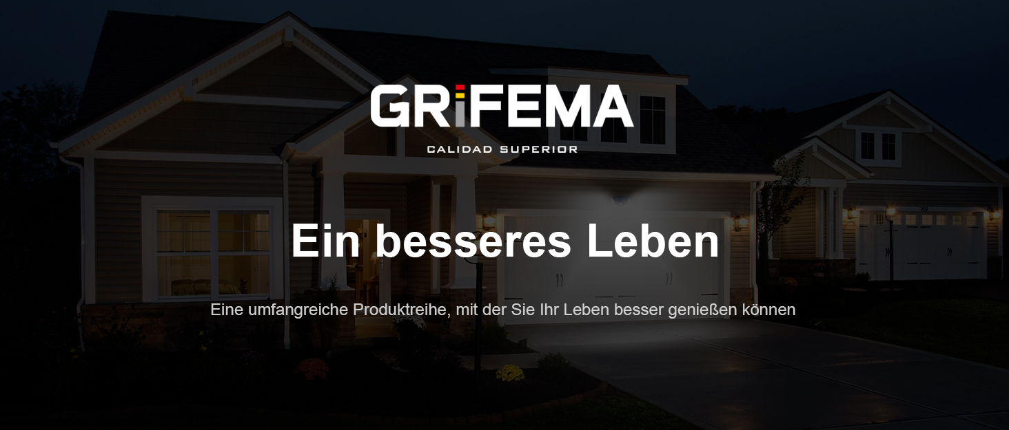 GRIFEMA Solarlampe für Aussen mit Bewegungsmelder und 100 LEDs – Detail 5