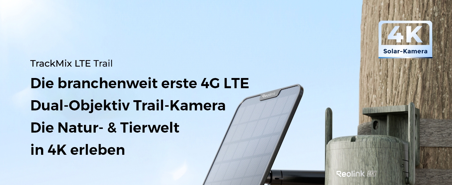 Reolink TrackMix LTE-C 4G-Kamera mit Solarpanel – Detail 1
