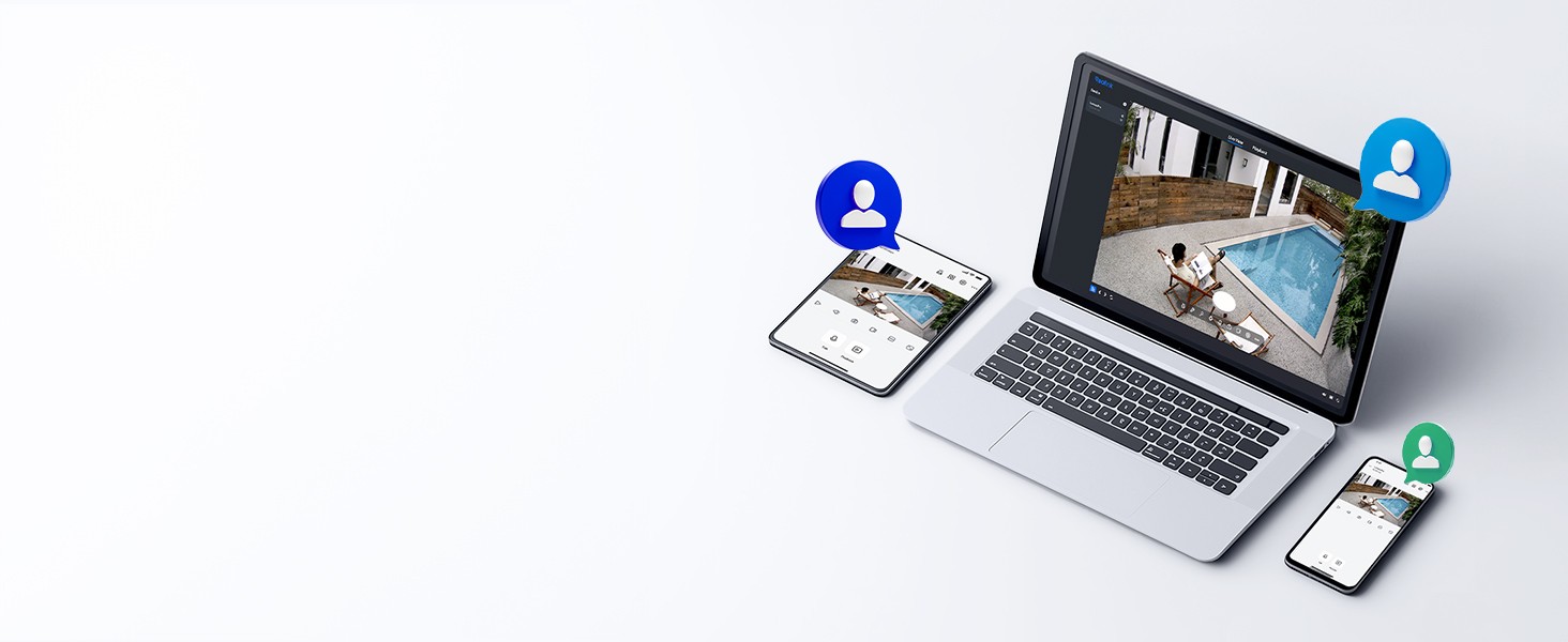 Reolink Home Hub Mini mit zwei Lumus Pro Aussenkameras – Detail 2