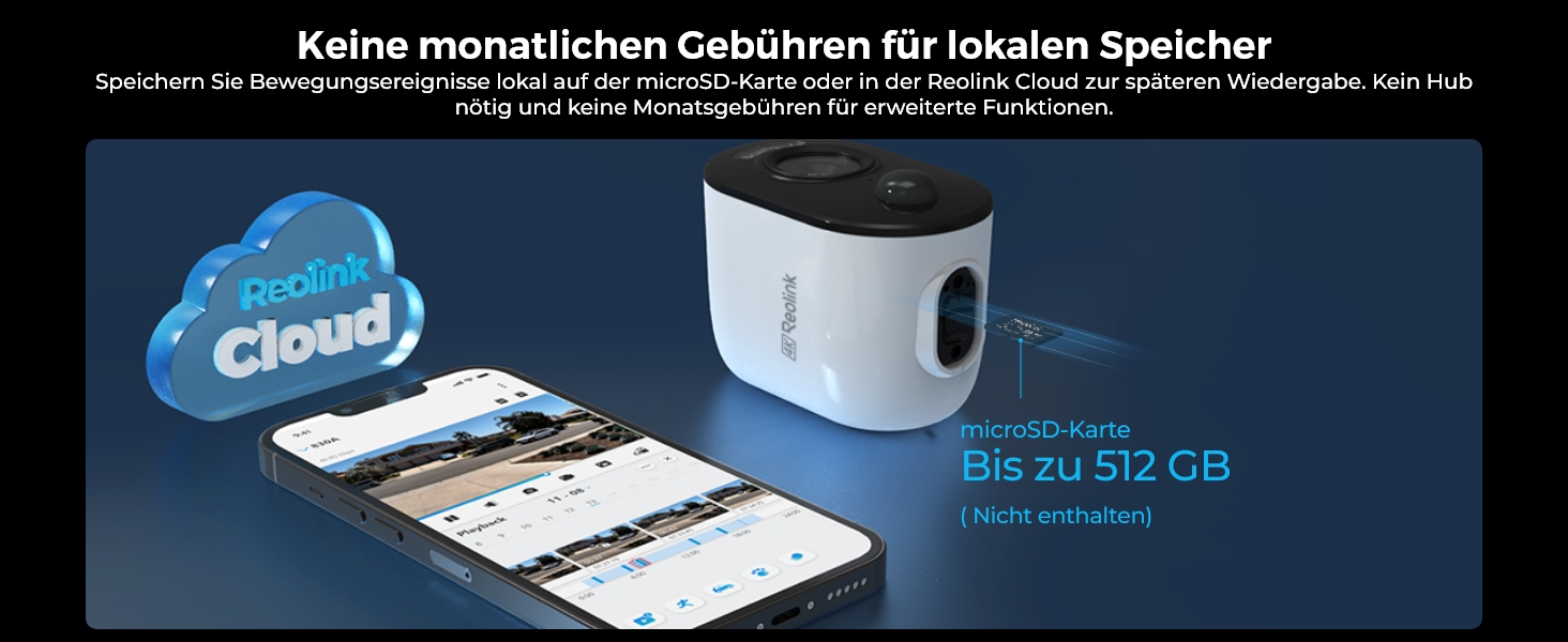 Reolink Argus 3 Ultra Akku-Überwachungskamera mit Solarpanel – Detail 7