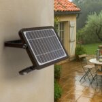 Luceco Solar-LED-Flutlicht mit PIR-Bewegungsmelder 10 W