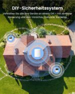 Reolink Home Hub Mini Set mit zwei Argus MagiCam magnetischen Akku-Kameras