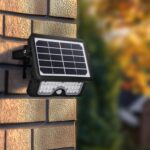 Luceco Solar-LED-Flutlichtstrahler mit PIR-Bewegungsmelder