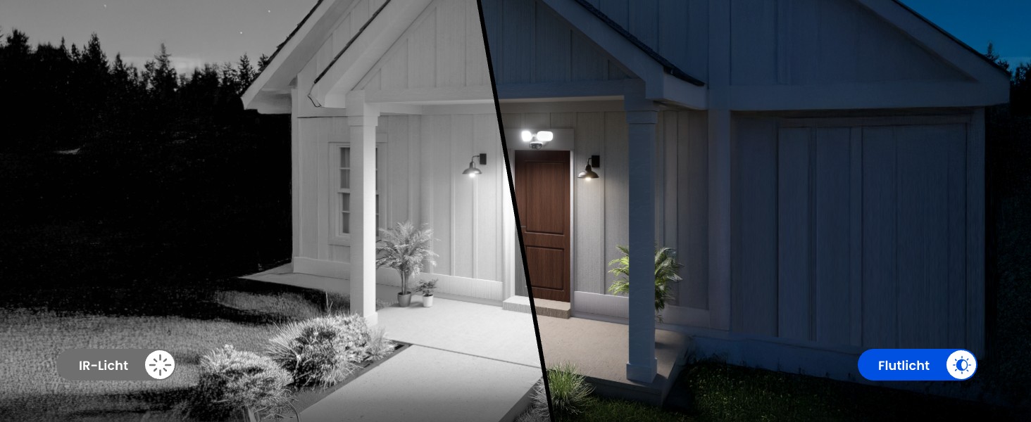 Reolink Elite Pro Floodlight PoE 16MP Kamera mit Flutlicht und 180°-Panorama – Detail 1