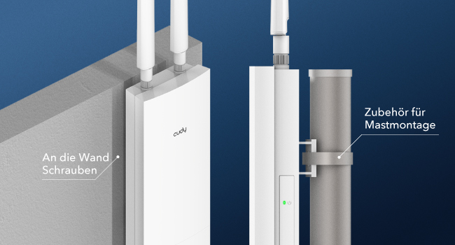 Cudy AP3000 Outdoor Wi-Fi-6-Access-Point – Detail 5