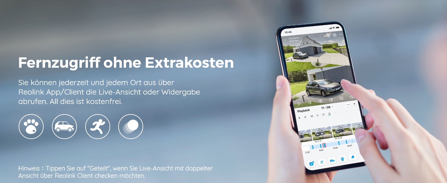 Reolink TrackMix WiFi PTZ Überwachungskamera mit Dual-Objektiv und Auto-Tracking-Zoom – Detail 2