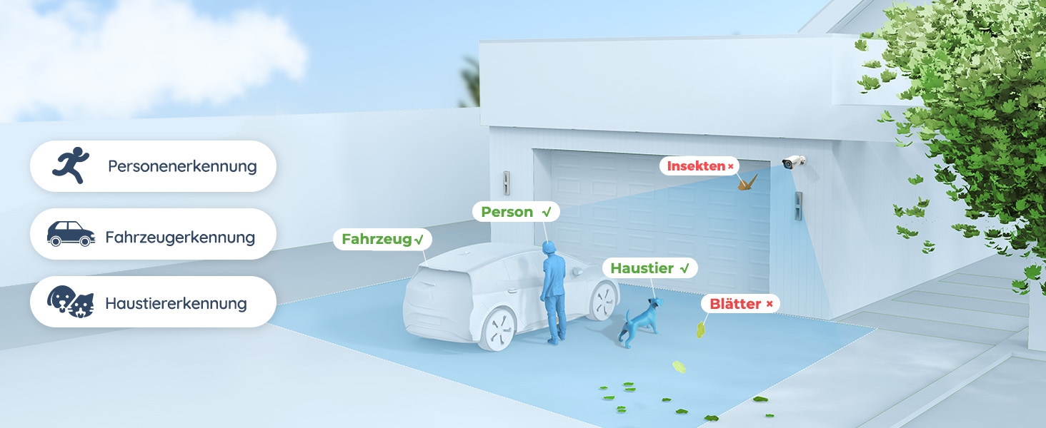 Reolink RLC-810A 4K 8MP PoE Bullet-Kamera für den Aussenbereich – Detail 2