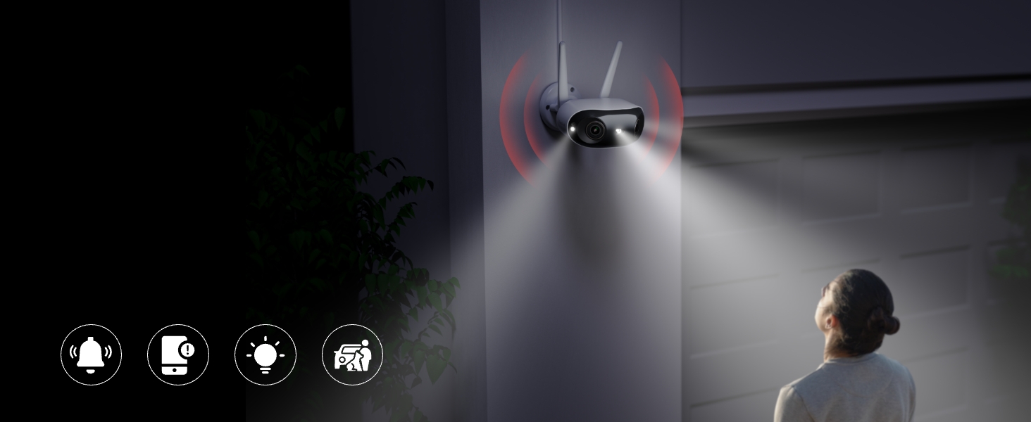 Reolink Elite WiFi 4K Überwachungskamera mit 180° Panoramablick – Detail 3