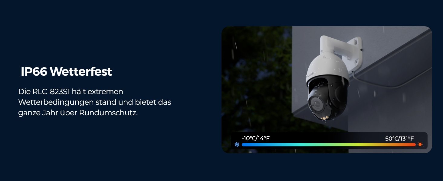 Reolink RLC-823S1 4K 8MP PTZ Überwachungskamera für den Aussenbereich – Detail 12