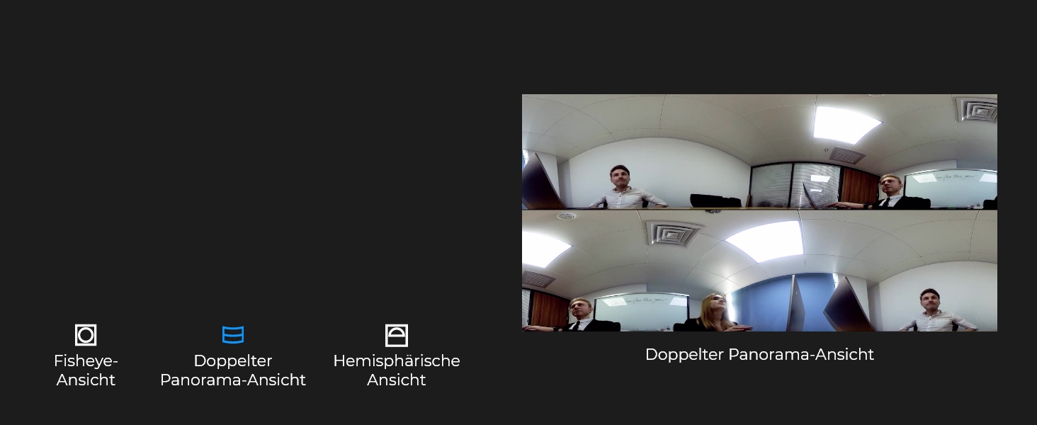 Reolink FE-P 6MP Fisheye-Kamera für Innenräume mit 360°-Blick – Detail 3