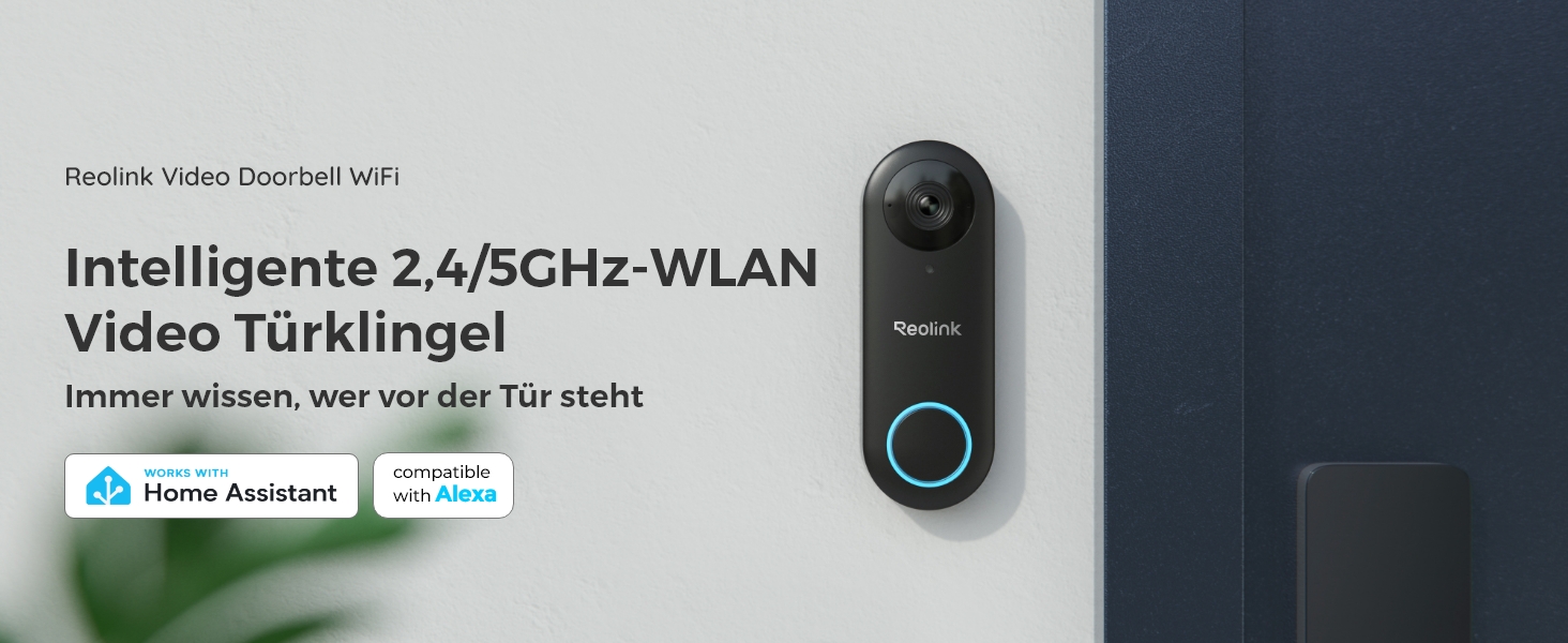 Reolink Video-Türklingel WiFi 5MP mit Home Hub Mini – Detail 1
