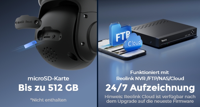 Reolink RLC-823S1 4K 8MP PTZ Überwachungskamera für den Aussenbereich – Detail 8