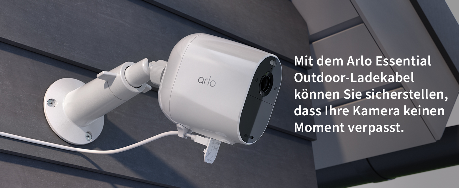 Arlo Magnet-Ladekabel 7,6 m für Arlo-Akkukameras – Detail 2