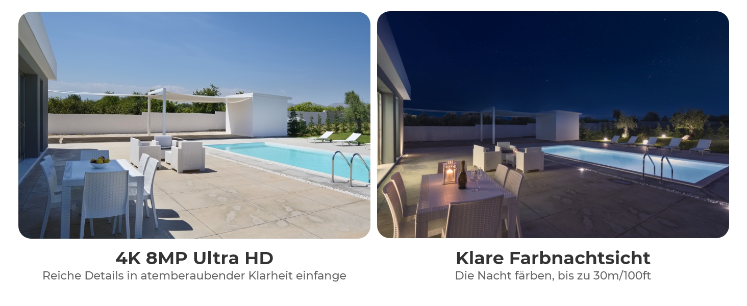 Reolink RLC-840A 4K UHD PoE Überwachungskamera für den Aussenbereich – Detail 2
