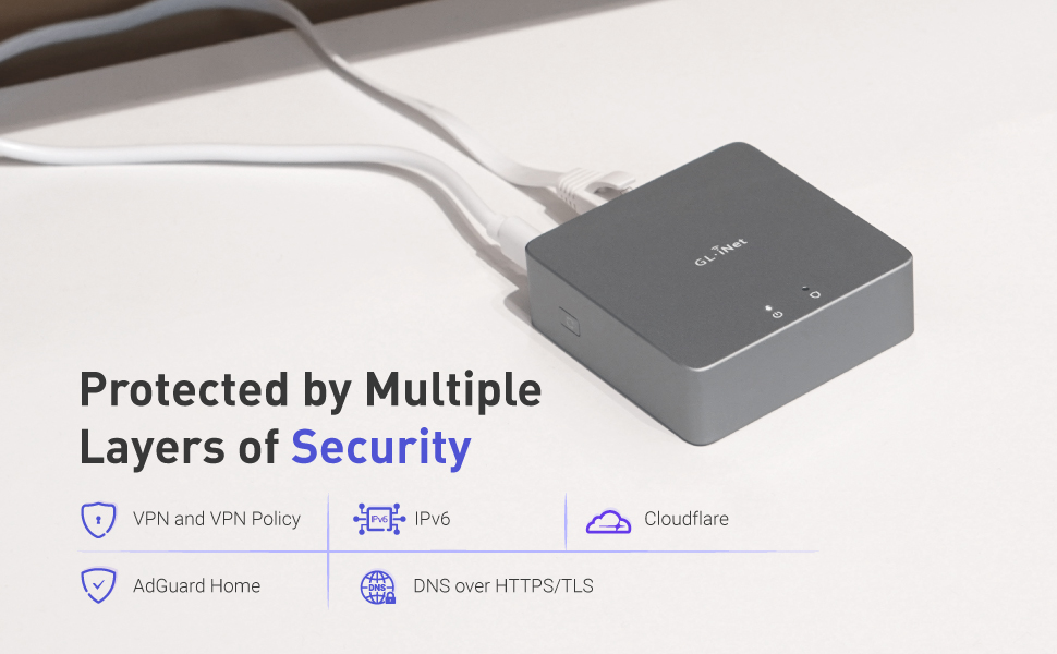 GL.iNet Brume 2 VPN-Gateway – Detail 2