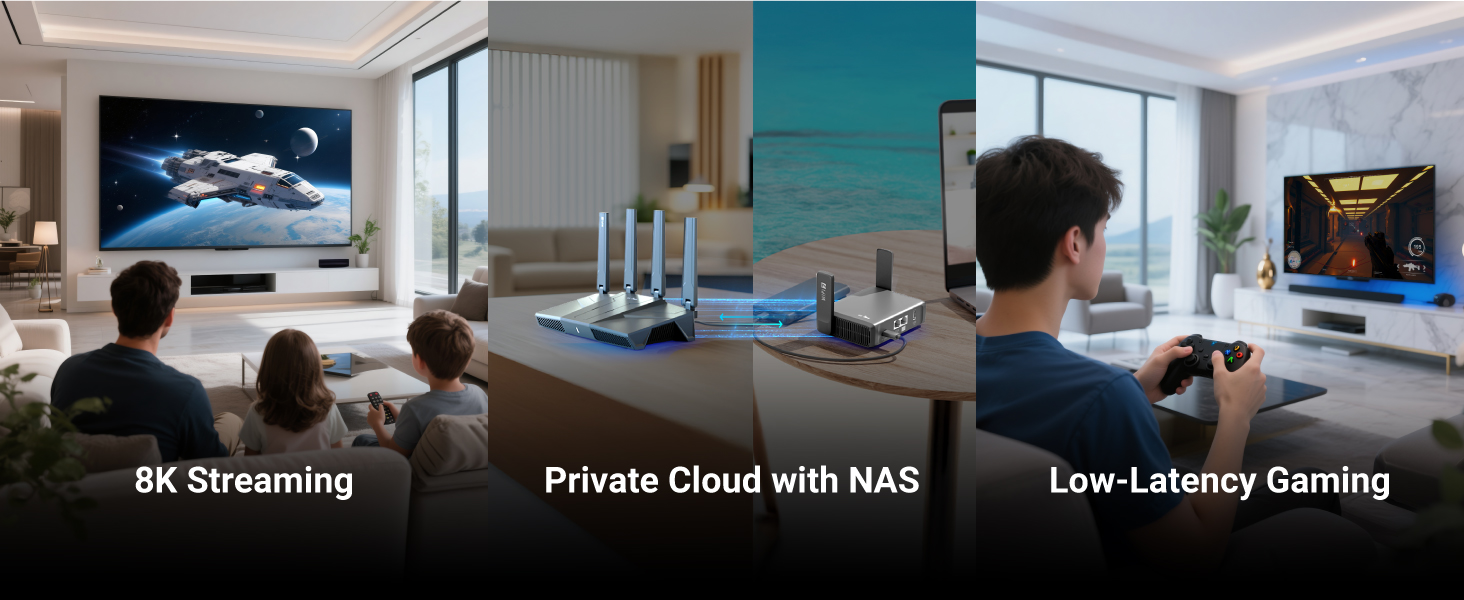 GL.iNet Flint 3e Wi-Fi 7 Router mit VPN – Detail 9