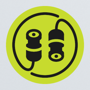 goobay BNC-Kabel RG59 75 Ohm mit BNC-Steckern, 2 m – Detail 2