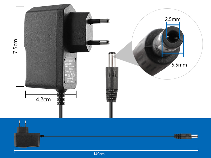 Xahpower Netzteil 12V 1A – Detail 4