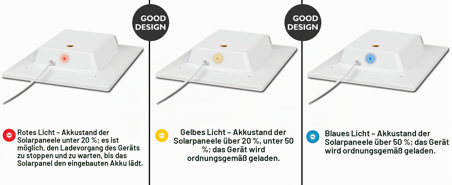 LIFEMOI Solarpanel mit Akku für Ring Battery Doorbell – Detail 9