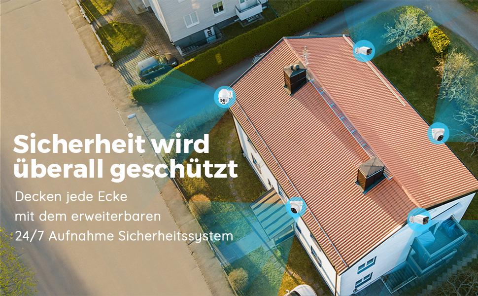 Reolink 4K Überwachungsset mit 6 Bullet-Kameras und 8-Kanal-NVR – Detail 9