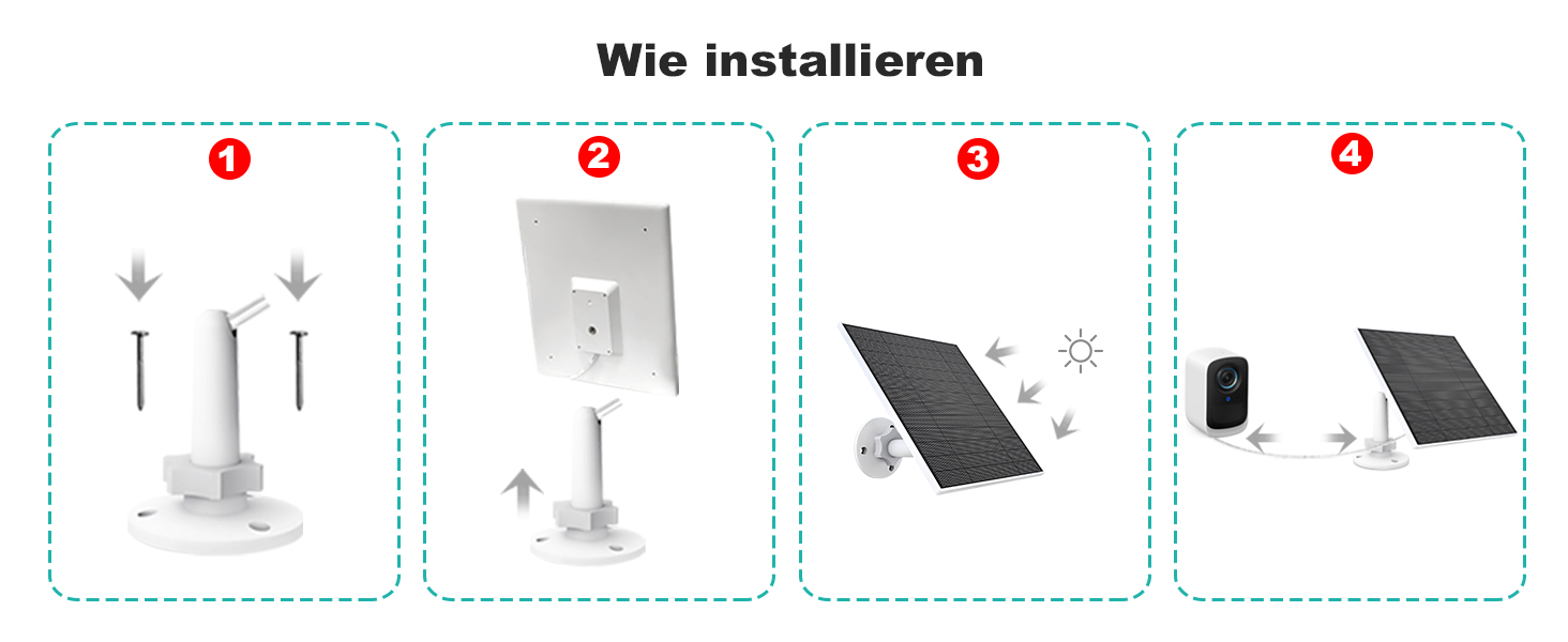 EverExceed Solarpanel 5W für eufy-Kameras – Detail 7