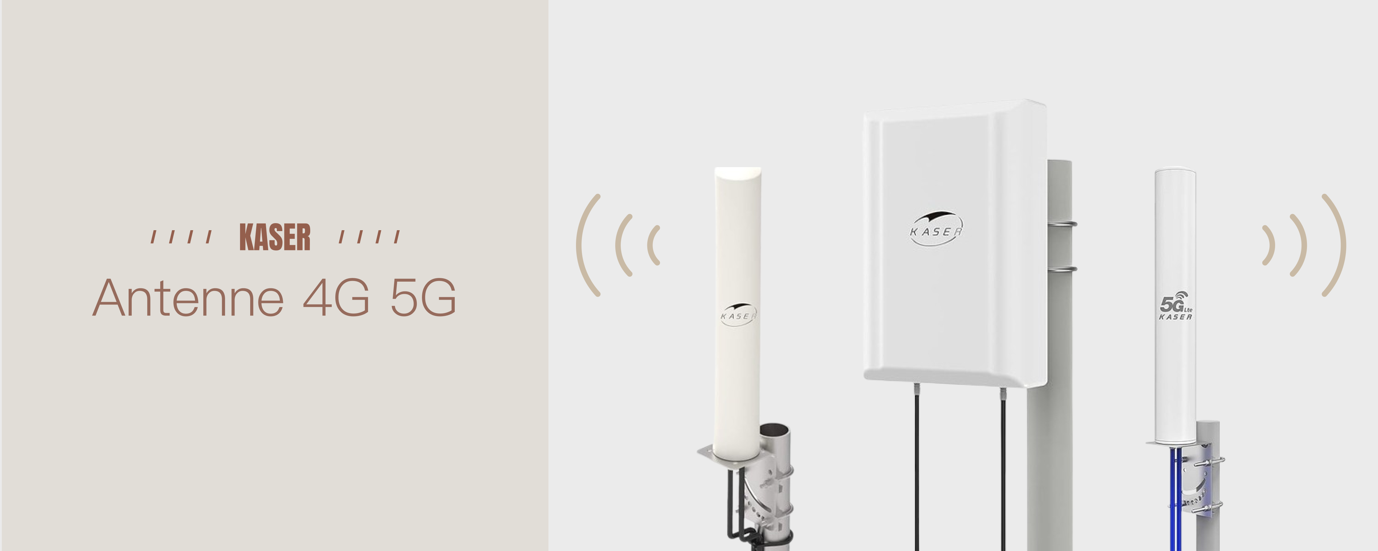 Kaser 4G/5G Outdoor-MIMO-Richtantenne mit Mastmontage – Detail 4
