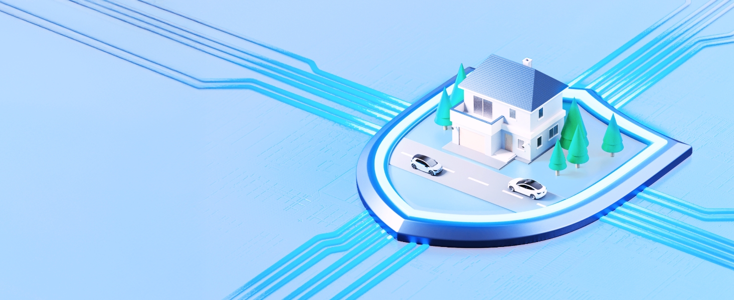 Reolink Home Hub Mini mit zwei Argus 3 Pro Solar-Überwachungskameras – Detail 7