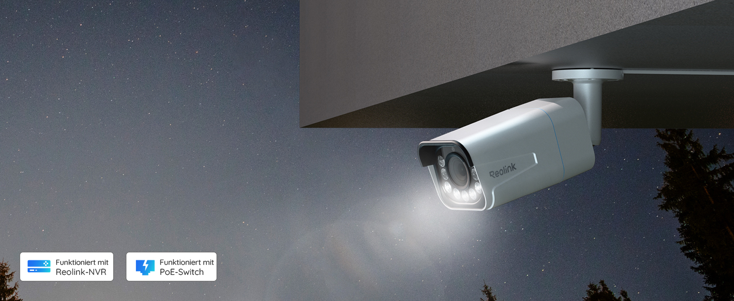 Reolink RLC-811A 4K Überwachungskamera im 6er-Set mit NVR RLN16-410 – Detail 1