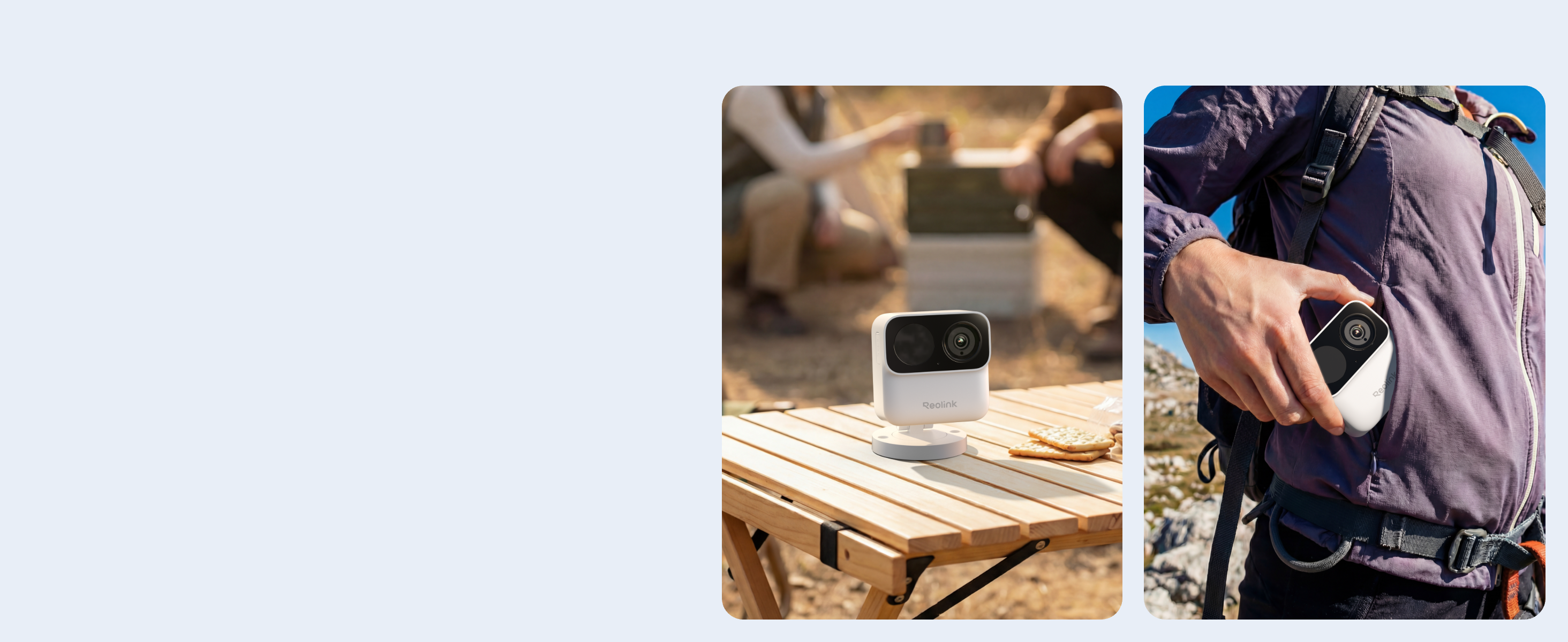 Reolink Home Hub Mini Set mit zwei Argus MagiCam magnetischen Akku-Kameras – Detail 5