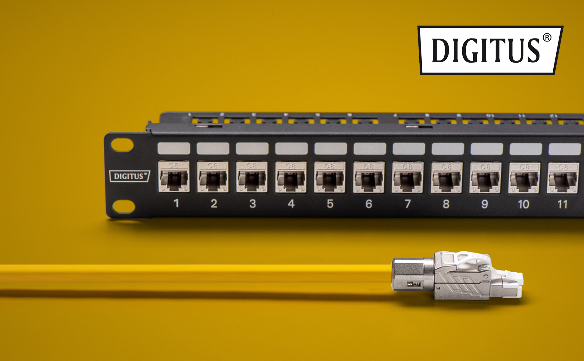 DIGITUS Cat 6A Feldstecker geschirmt RJ45 – Detail 1