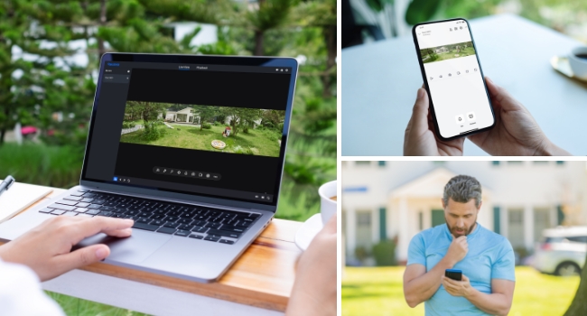 Reolink 16MP Überwachungsset mit zwei WLAN-Panoramakameras und NVR – Detail 8
