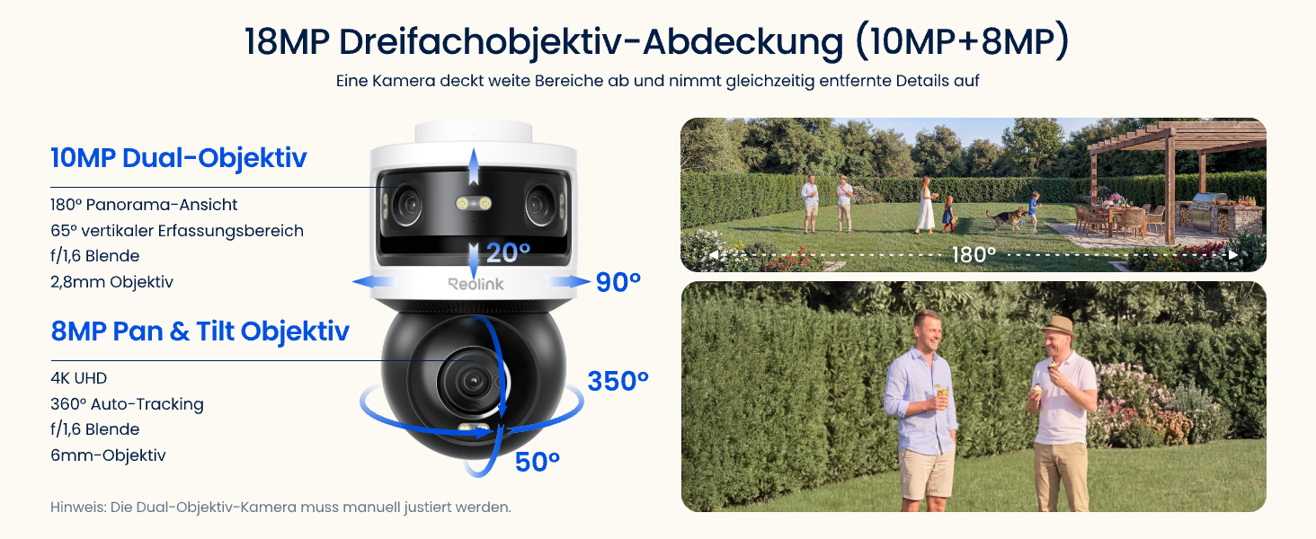 Reolink OMVI 3i WiFi Set mit Home Hub Pro und zwei Aussenkameras – Detail 2