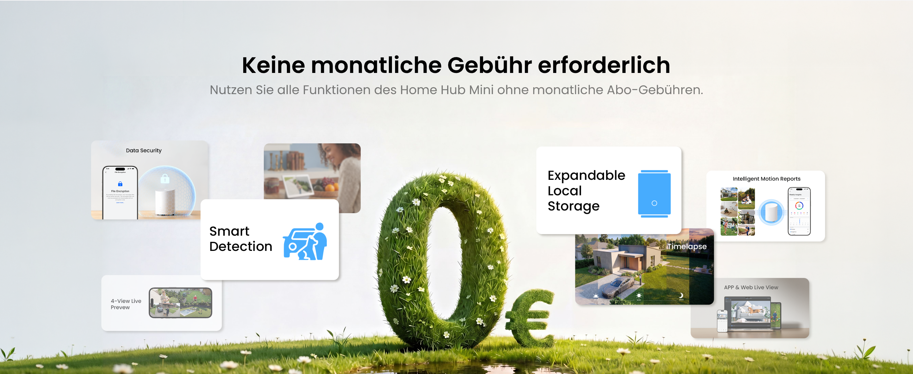 Reolink Home Hub Mini Set mit zwei Argus MagiCam magnetischen Akku-Kameras – Detail 8