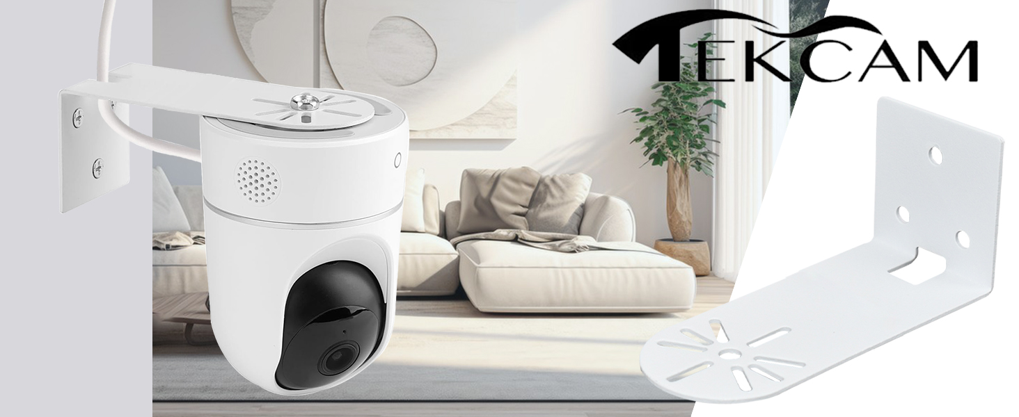 TEKCAM Metall-Wandhalterung für Eufy Indoor Cam E220 und Blink Mini – Detail 1