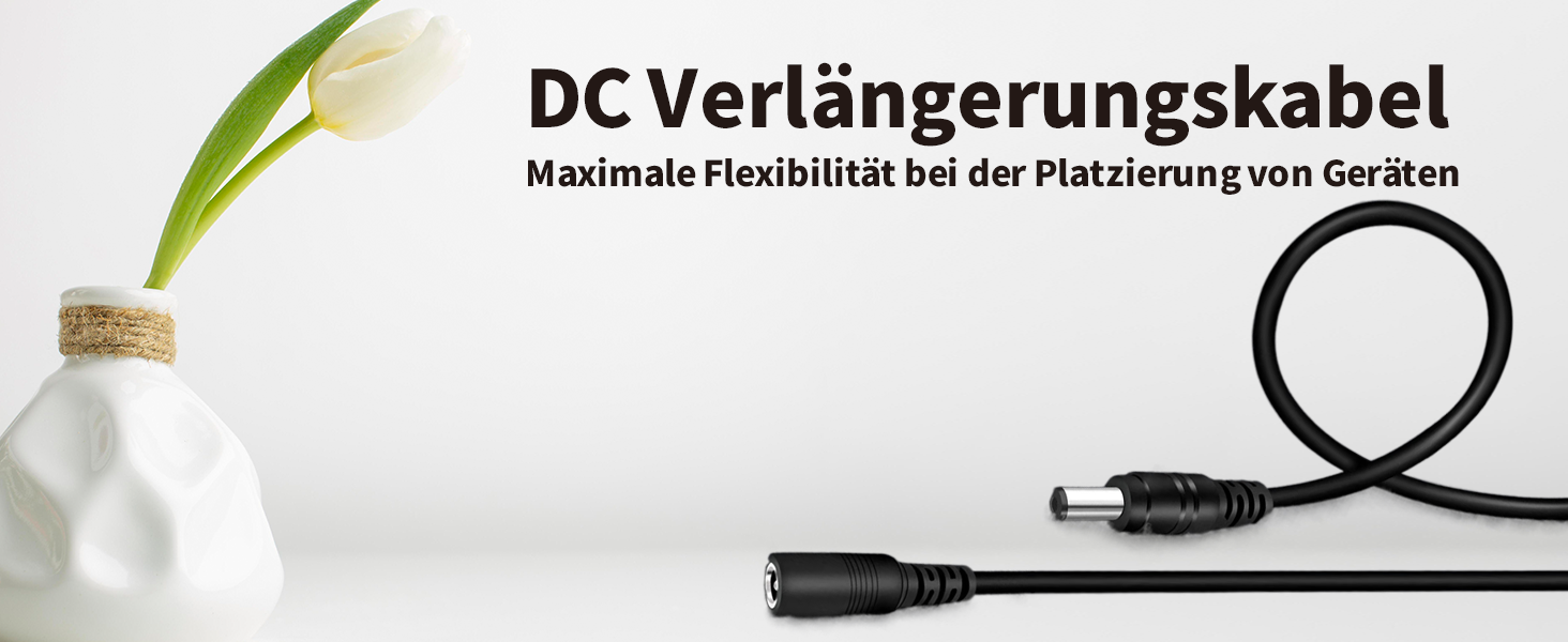 Tonton DC-Verlängerungskabel 5 m 2er-Pack – Detail 1