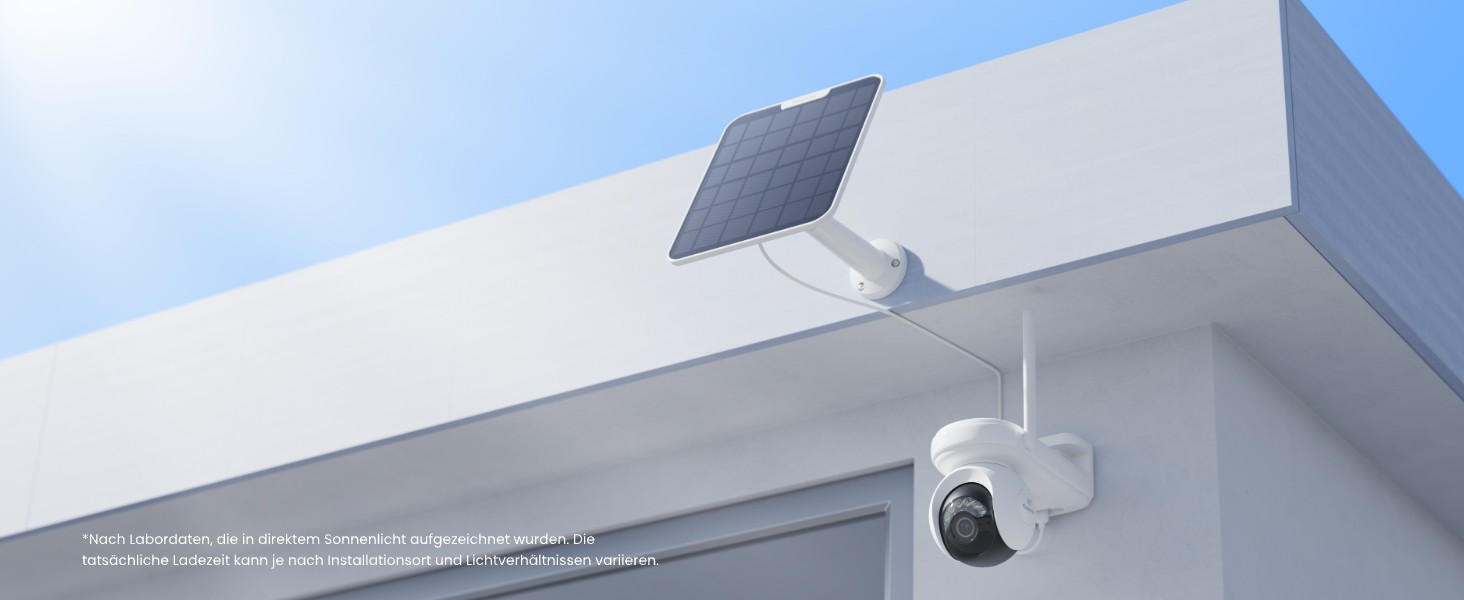 Reolink Altas PT Ultra Solar-Überwachungskamera mit Solarpanel – Detail 1