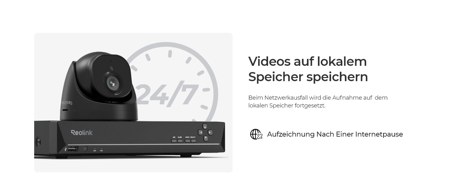 Reolink RLC-820A-B 4K PoE Überwachungskamera Dome – Detail 2