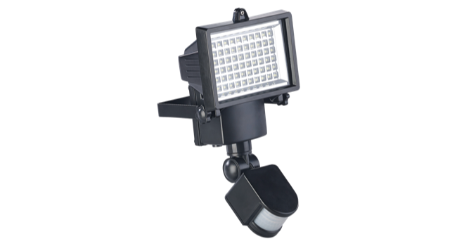 Luminea Solar-LED-Wandfluter mit PIR-Sensor, wasserfest, 750 lm laut Hersteller. – Detail 4