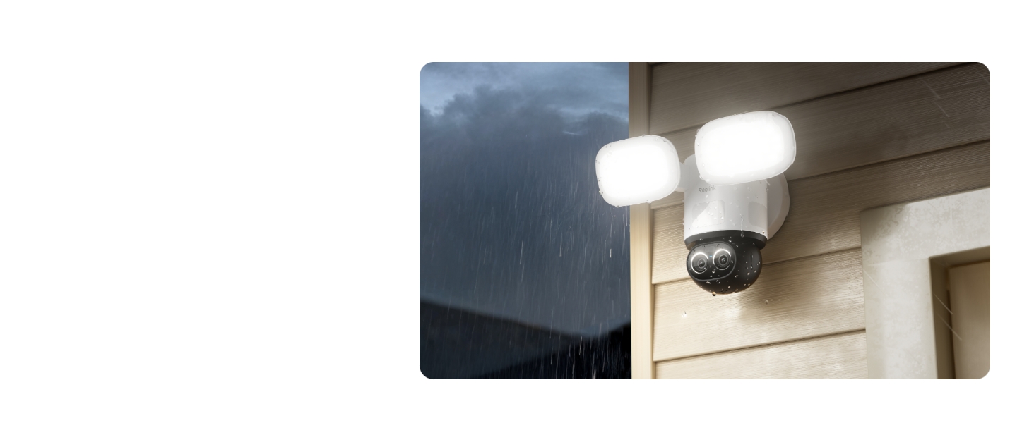 Reolink TrackFlex Floodlight WiFi 4K Aussenkamera mit Flutlicht – Detail 13