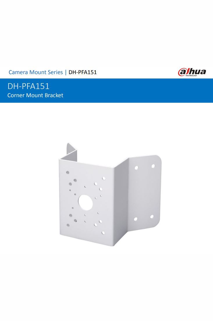 Dahua Winkelhalterung PFA151 für Kamera – Detail 1