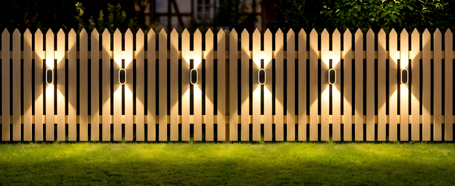 ELLASAY Solar Wandleuchte Aussen Up und Down IP65, 4 bis 10 Stück – Detail 7