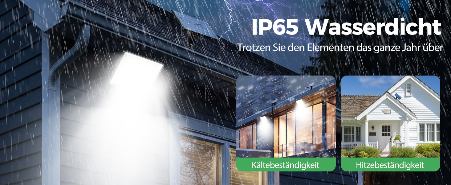 LOTMOS Solar-Aussenleuchte mit 342 LEDs und Bewegungsmelder – Detail 4
