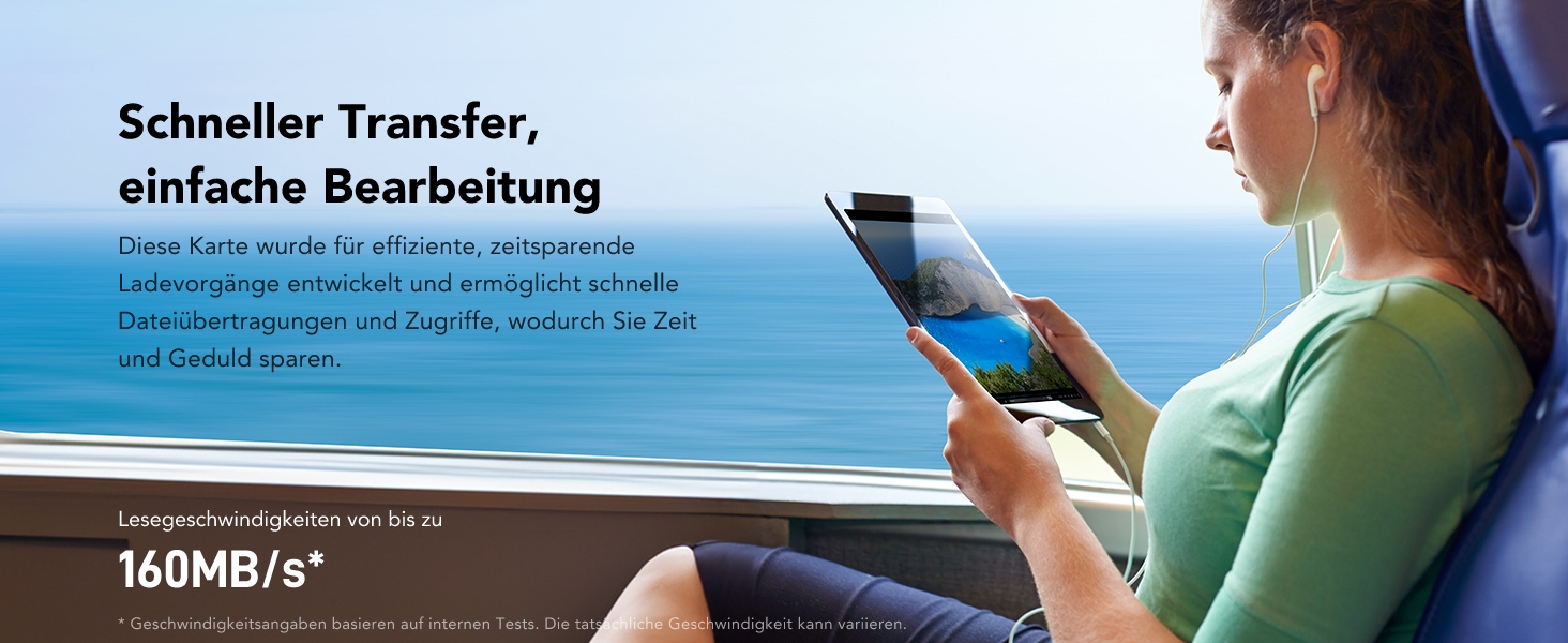 Lexar Blue microSDXC 512 GB mit A2 und V30 für Video und Apps – Detail 7