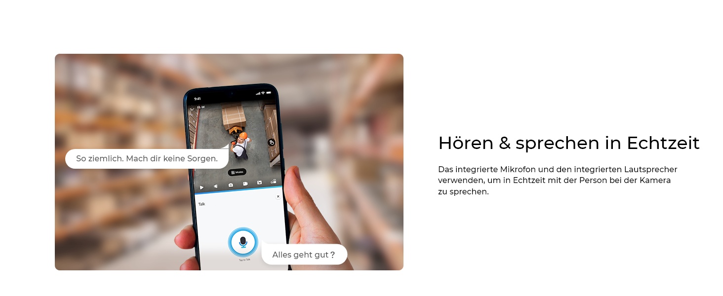 Reolink FE-W WLAN-Fisheye-Kamera Innen mit 360°-Panoramaansicht – Detail 8