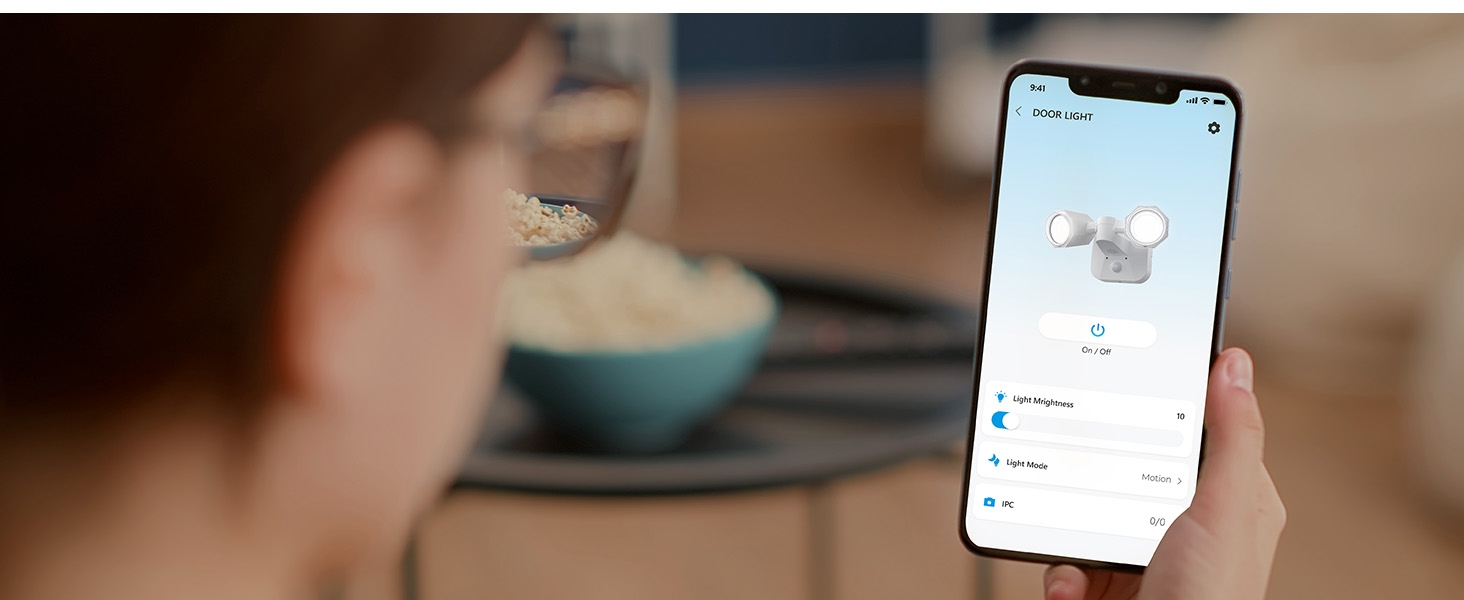 Reolink Floodlight WiFi Flutlicht mit Bewegungssensor für Aussen – Detail 7