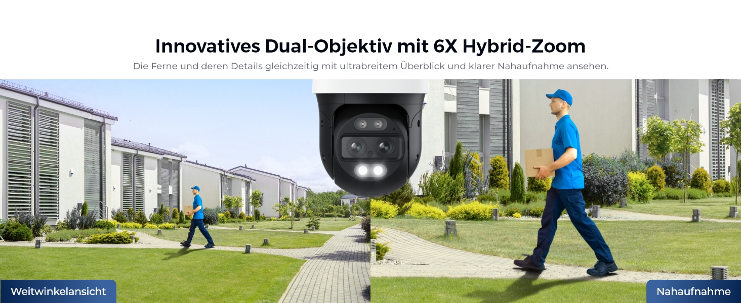 Reolink RLN12W Set mit zwei TrackMix WiFi PTZ-Kameras und NVR – Detail 4
