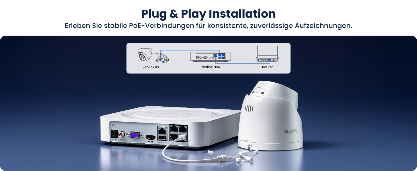 Reolink RLN4E PoE-NVR für Videoüberwachung mit 24/7-Aufzeichnung – Detail 7