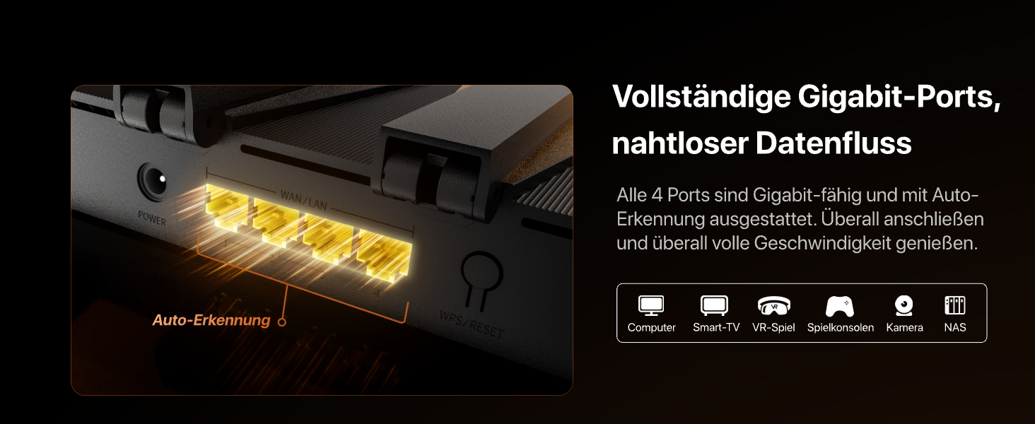 Tenda AX12 Pro Wi-Fi 6 Router mit klappbaren Antennen – Detail 3