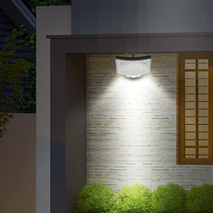 MPJ Solarlampe mit Bewegungsmelder und getrenntem Solarpanel – Detail 5